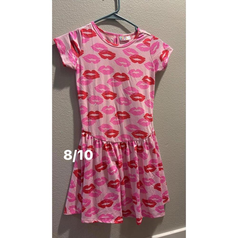 Girls' Dotdotsmile twirl dress 8/10 NEW